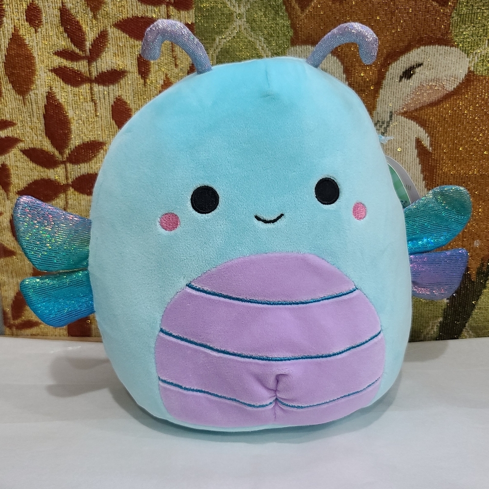 8" NWT Heather the Dragonfly Squishmallow